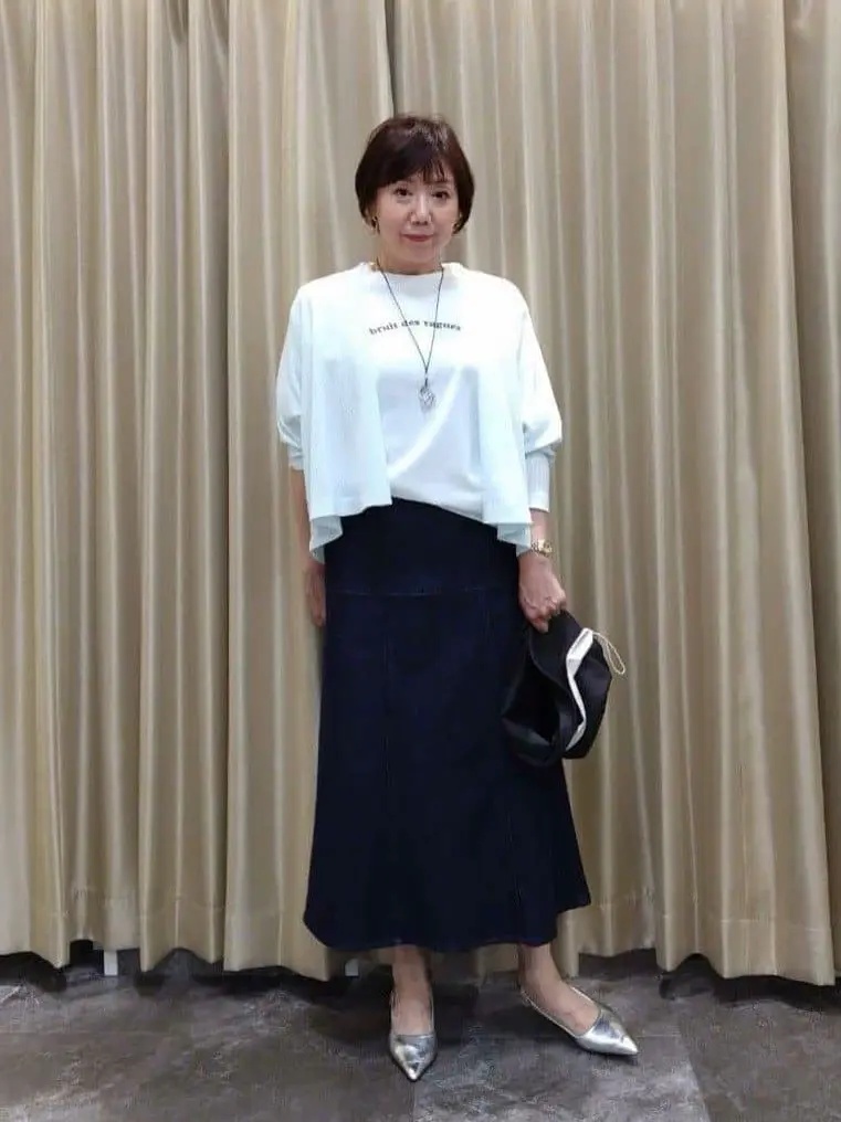 自由区 鶴田 コーディネート画像