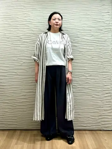 自由区 橋口 コーディネート画像