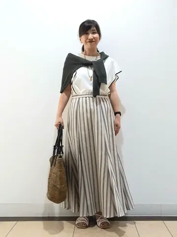 自由区 中川 コーディネート画像