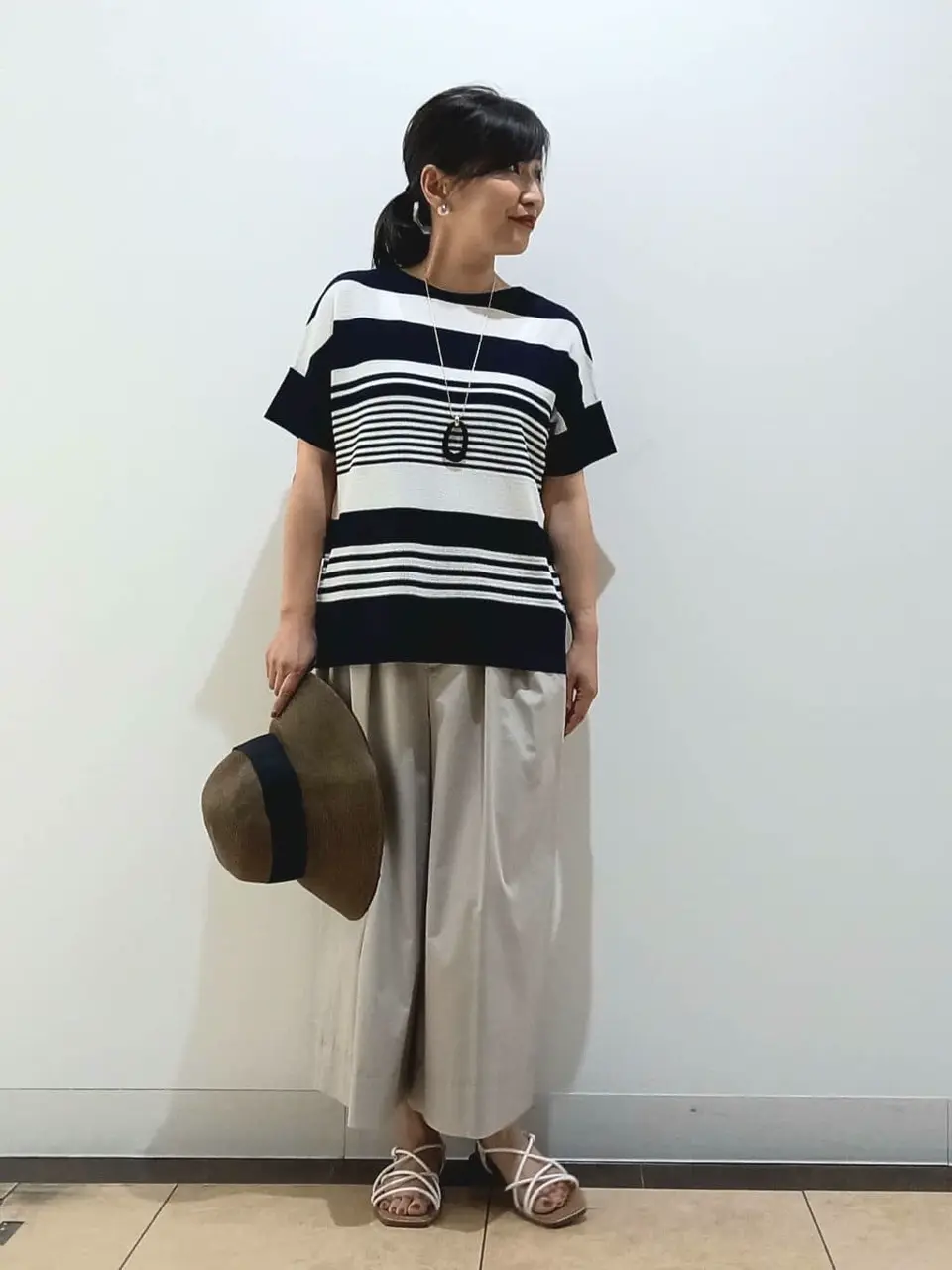 自由区 中川 コーディネート画像