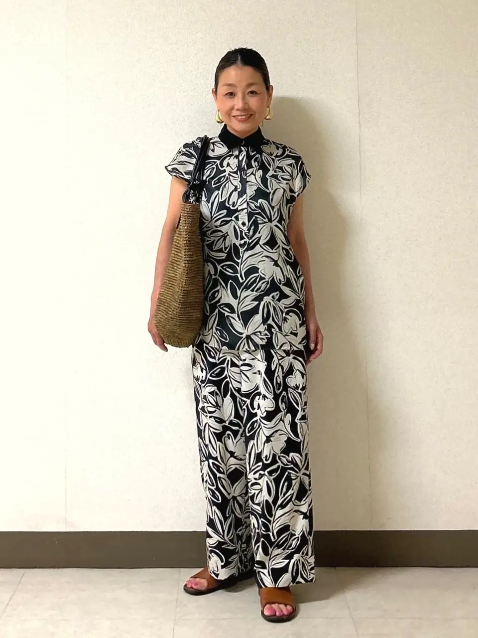 自由区 坂本 コーディネート画像