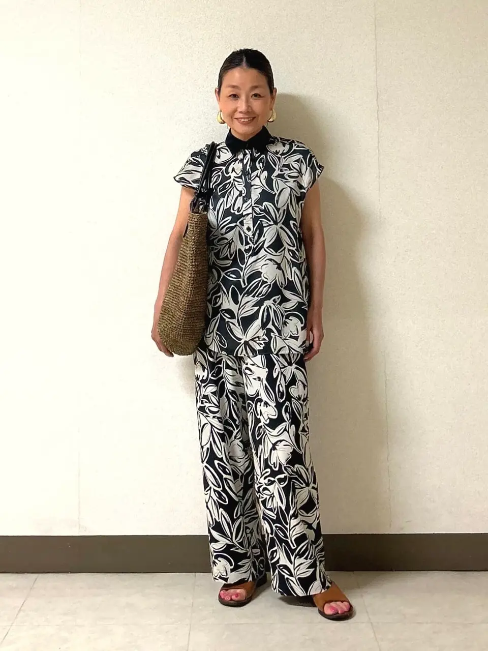 自由区 坂本 コーディネート画像