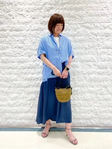 自由区 林 コーディネート画像