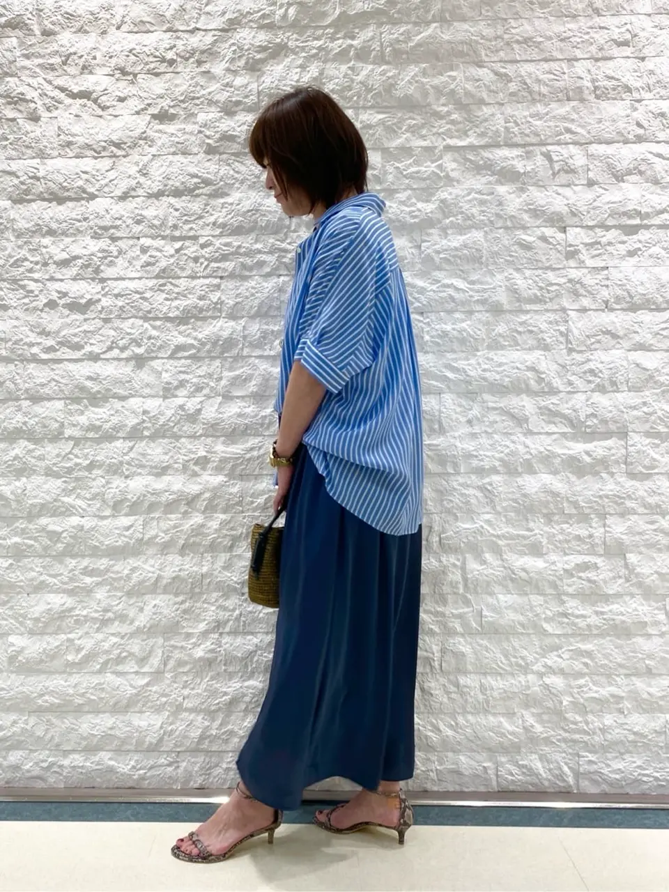 自由区 林 コーディネート画像