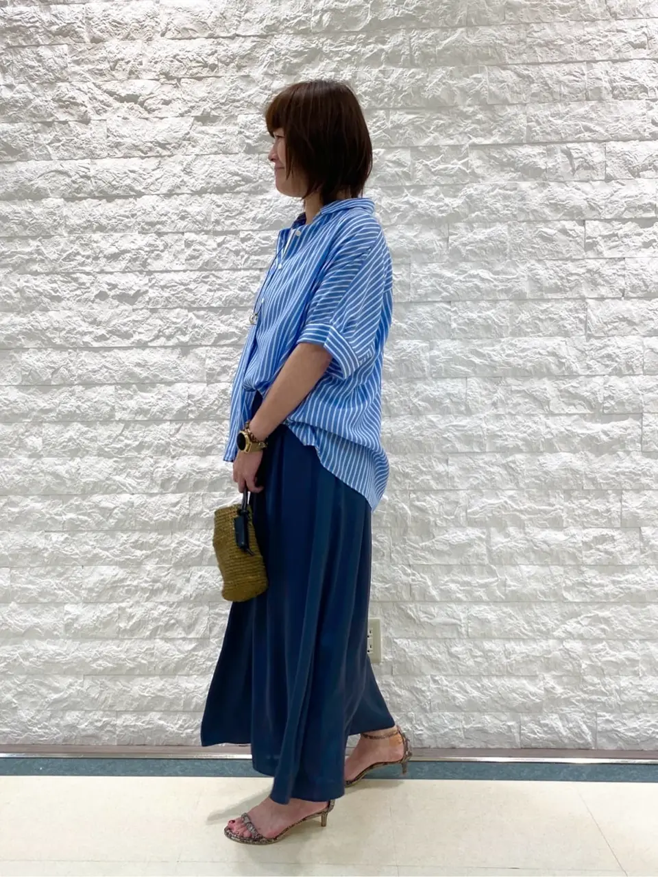 自由区 林 コーディネート画像