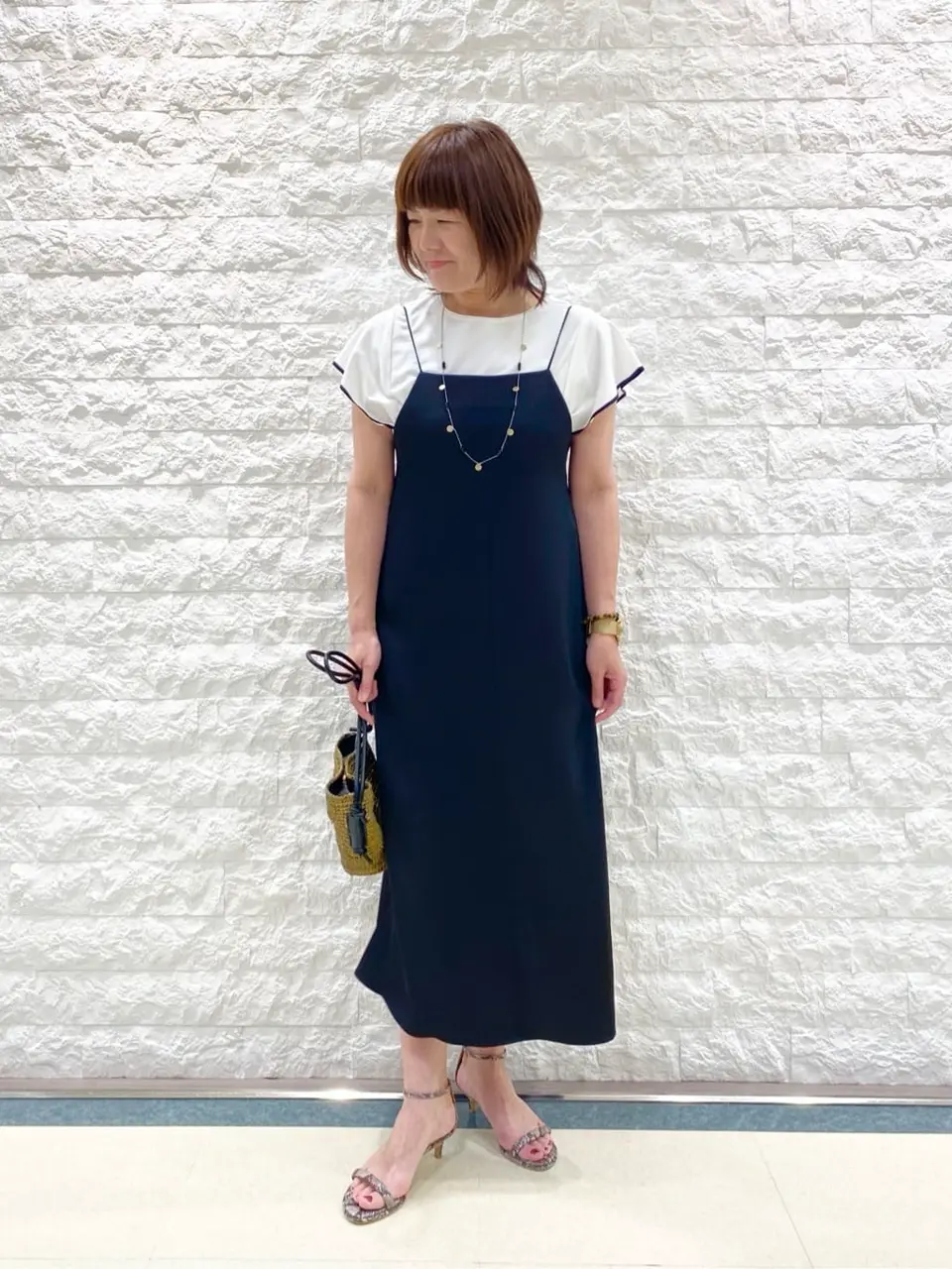 自由区 林 コーディネート画像