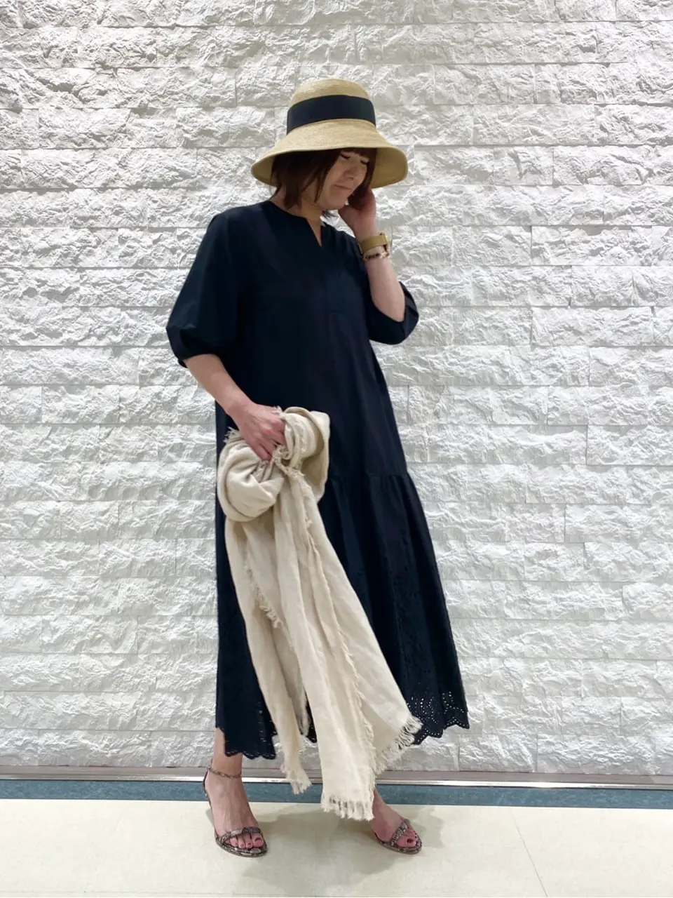 自由区 林 コーディネート画像