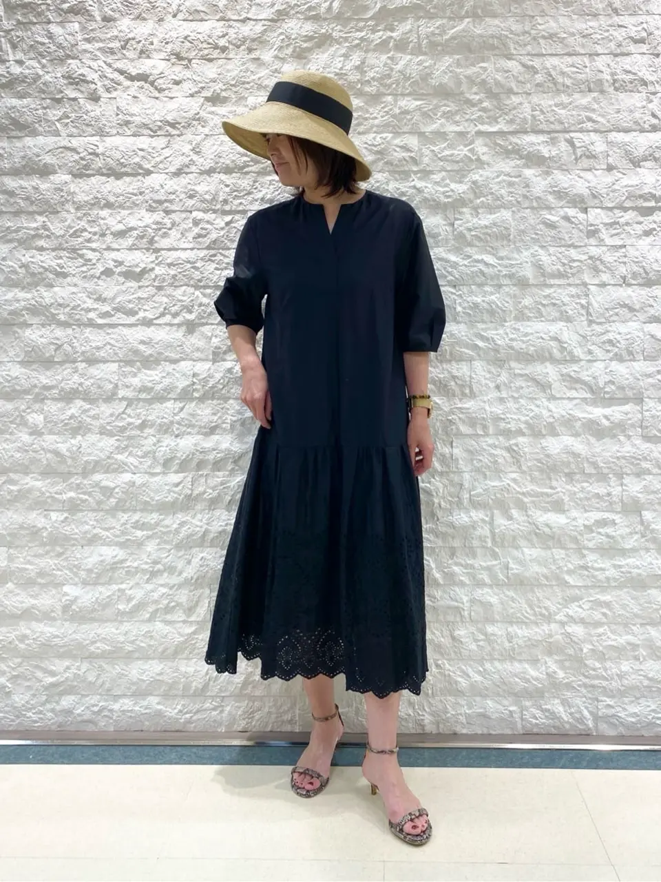 自由区 林 コーディネート画像