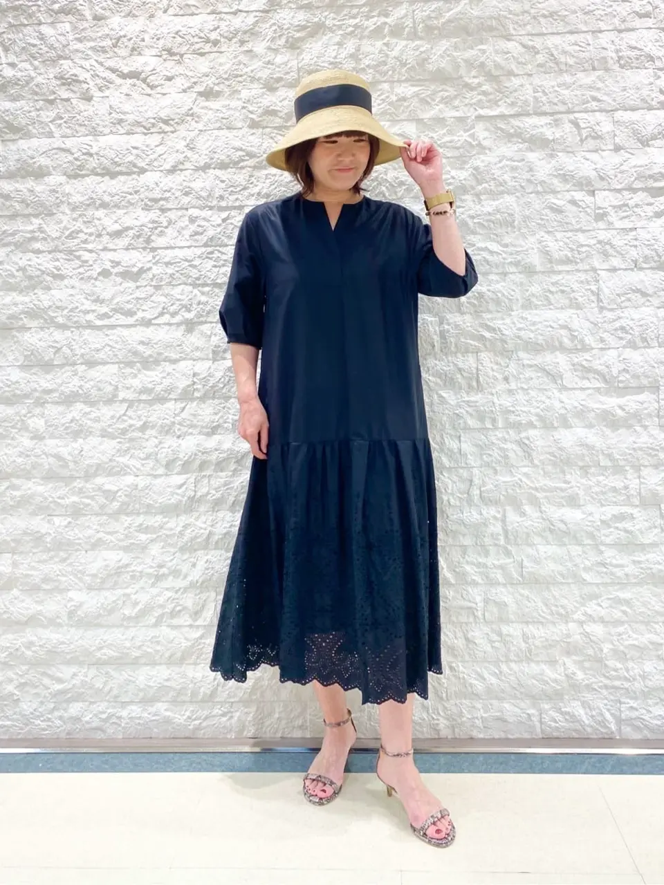 自由区 林 コーディネート画像