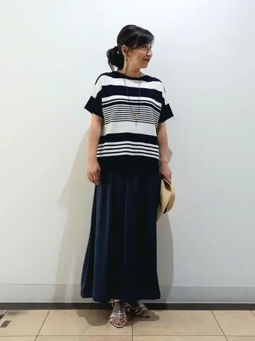 自由区 中川 コーディネート画像