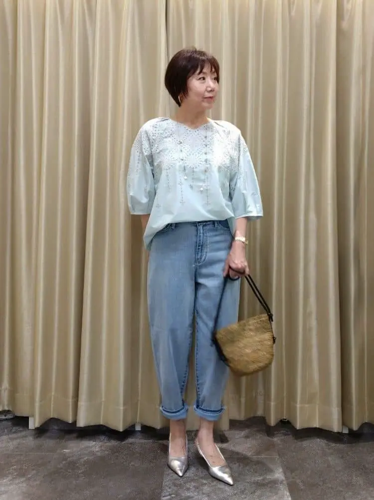 自由区 鶴田 コーディネート画像