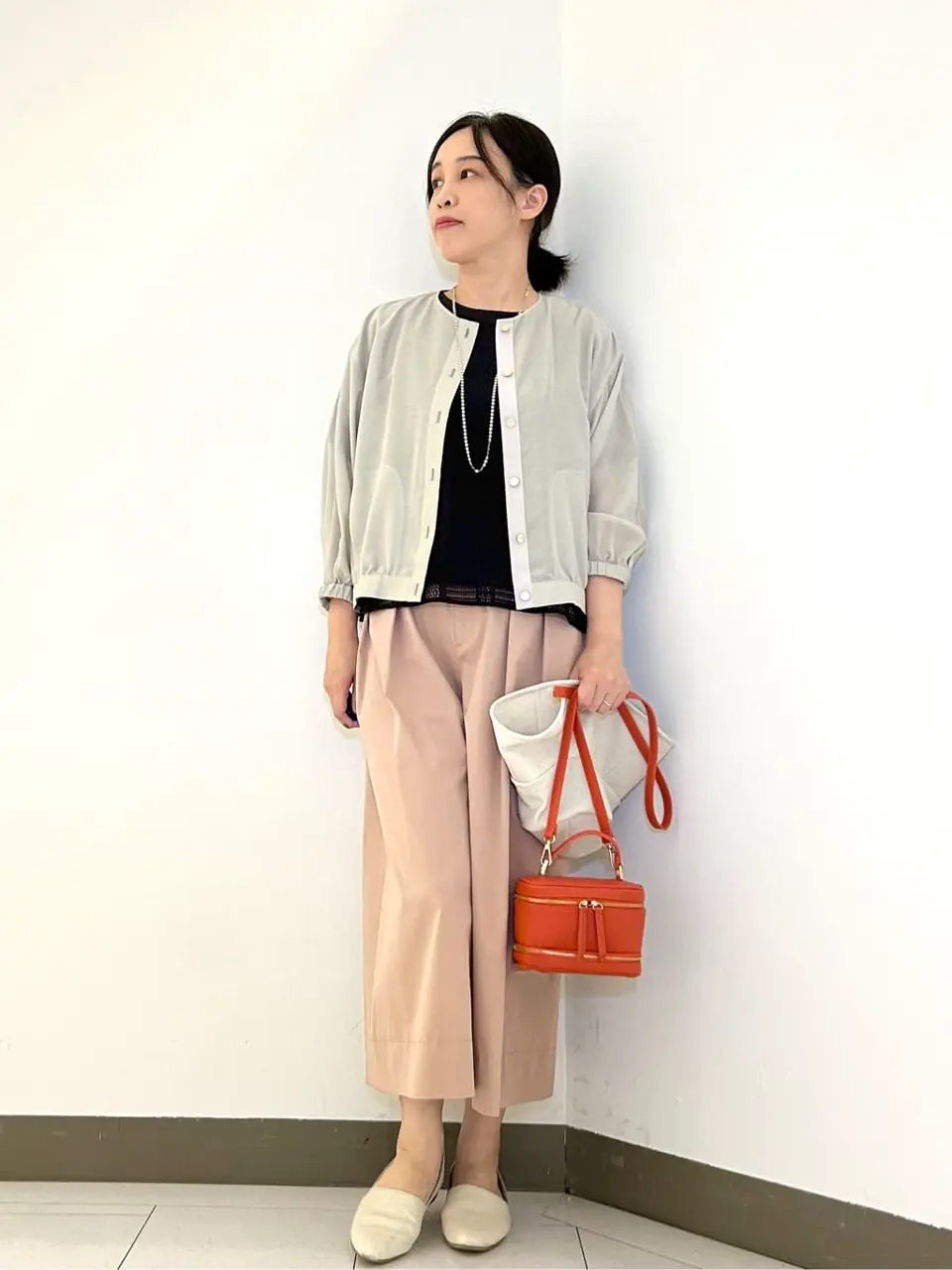 自由区 南 コーディネート画像