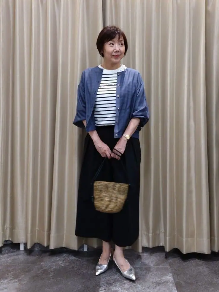 自由区 鶴田 コーディネート画像