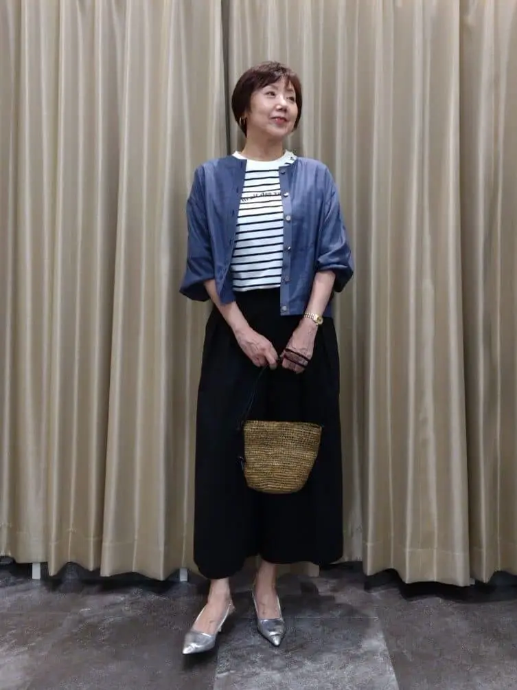 自由区 鶴田 コーディネート画像