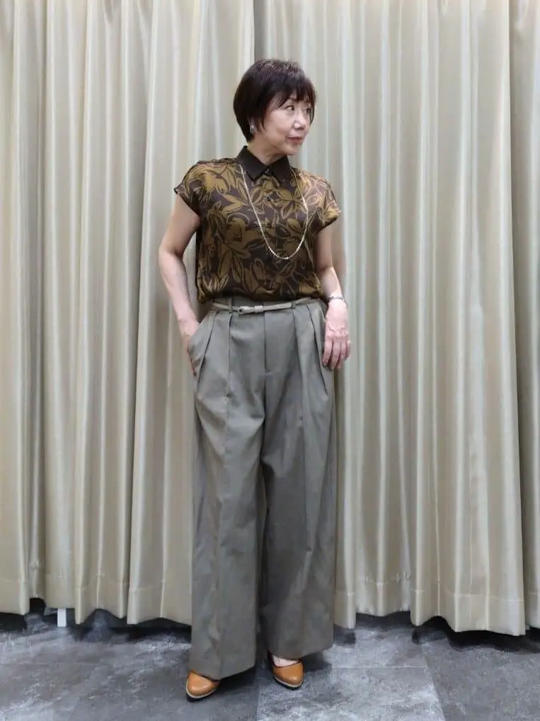 自由区 鶴田 コーディネート画像