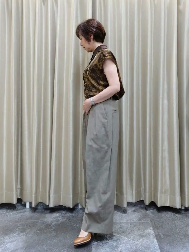 自由区 鶴田 コーディネート画像