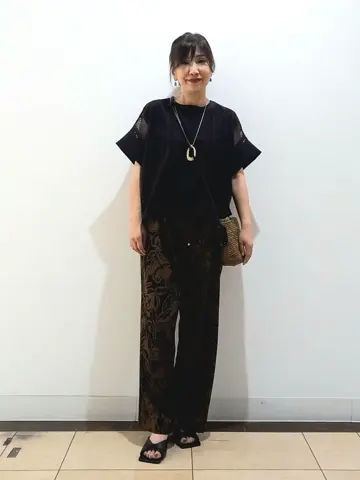 自由区 中川 コーディネート画像