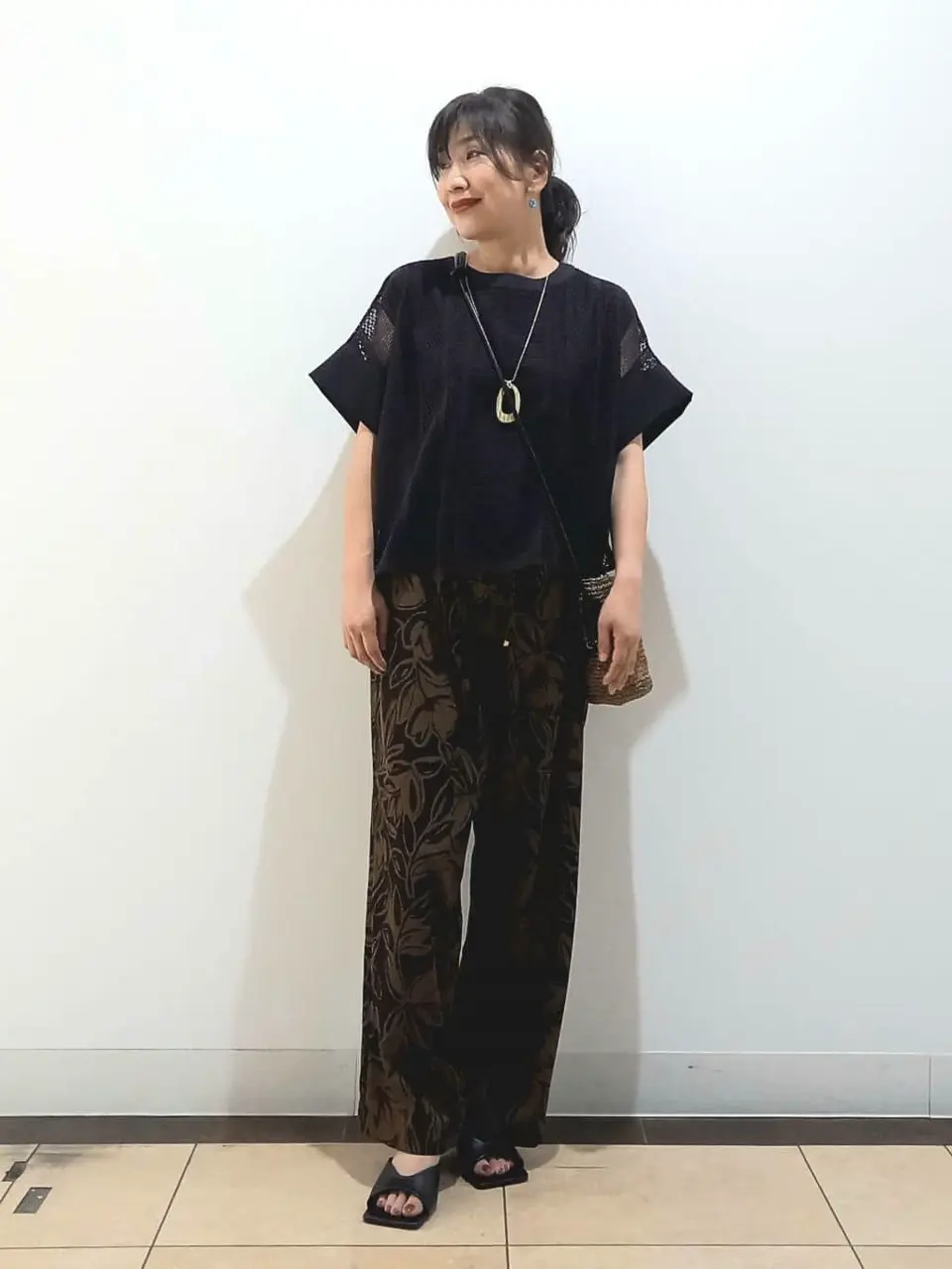 自由区 中川 コーディネート画像