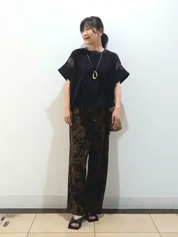 自由区 中川 コーディネート画像