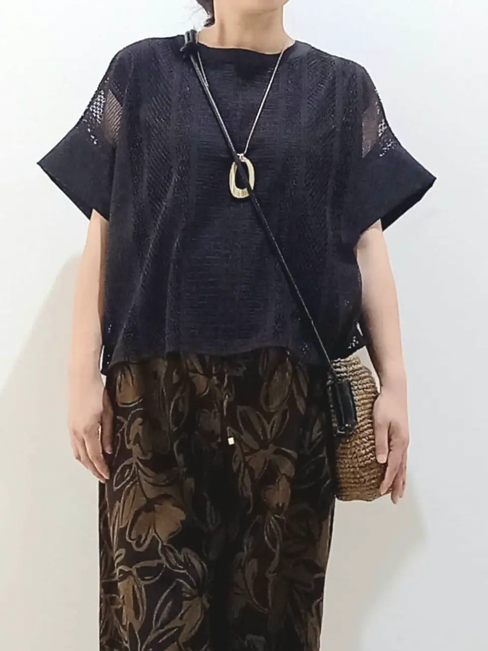 自由区 中川 コーディネート画像