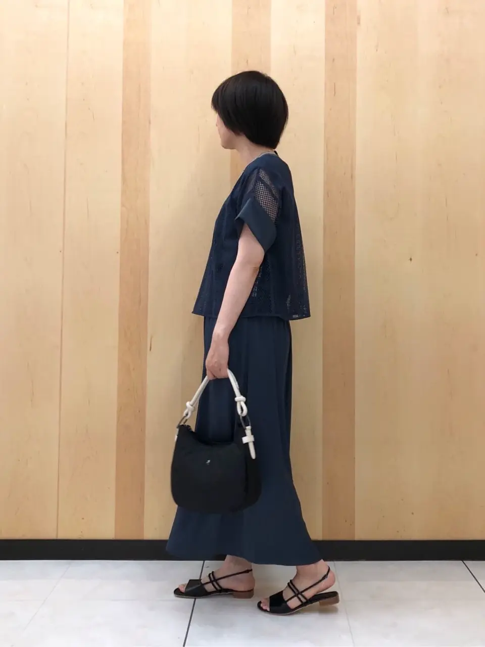 自由区 スタッフ コーディネート画像