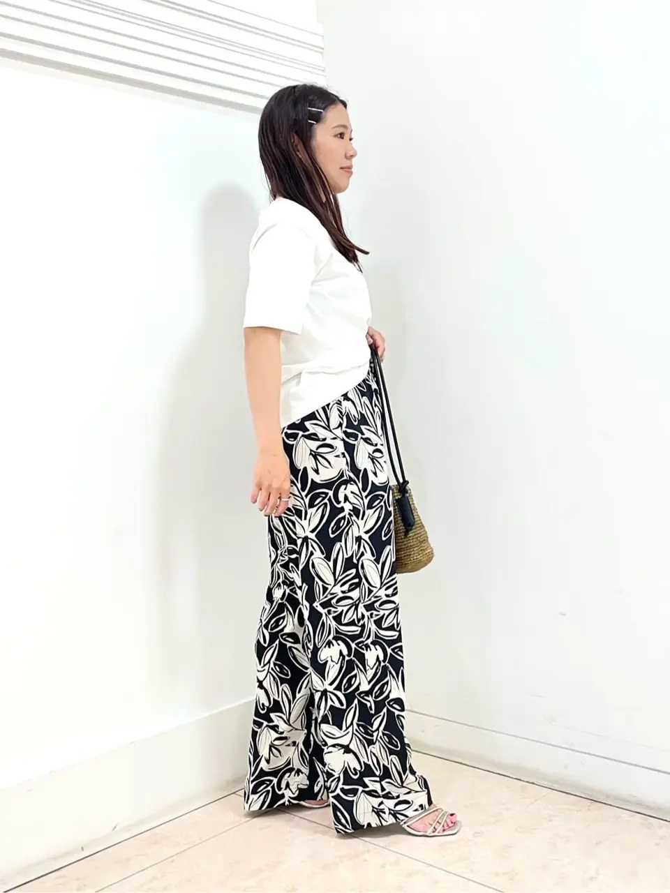 自由区 misato コーディネート画像