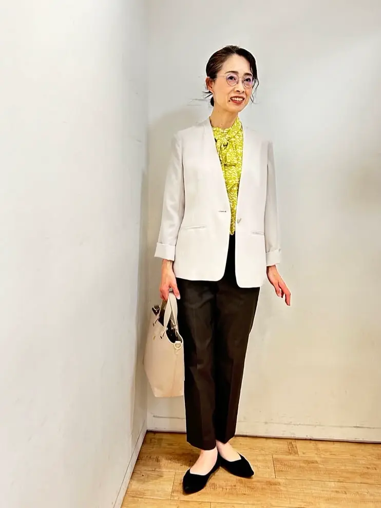 自由区 中尾 コーディネート画像