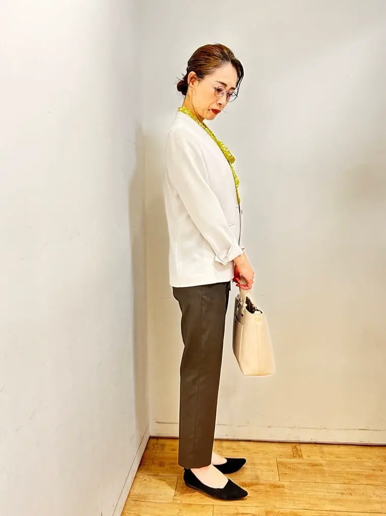 自由区 中尾 コーディネート画像