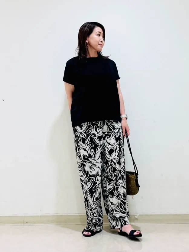 自由区 上島 コーディネート画像