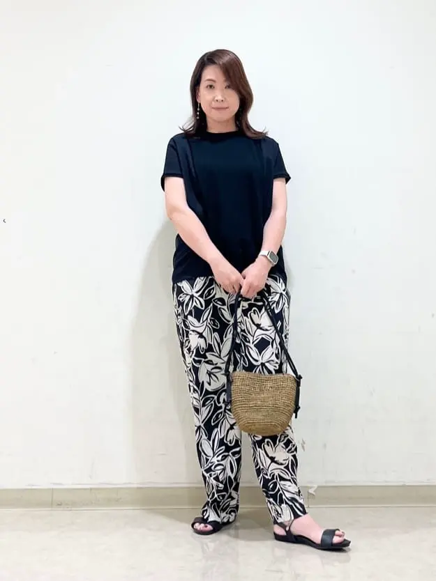 自由区 上島 コーディネート画像