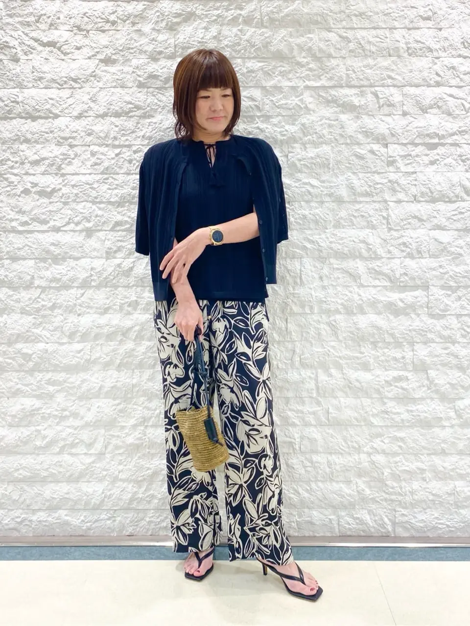 自由区 林 コーディネート画像