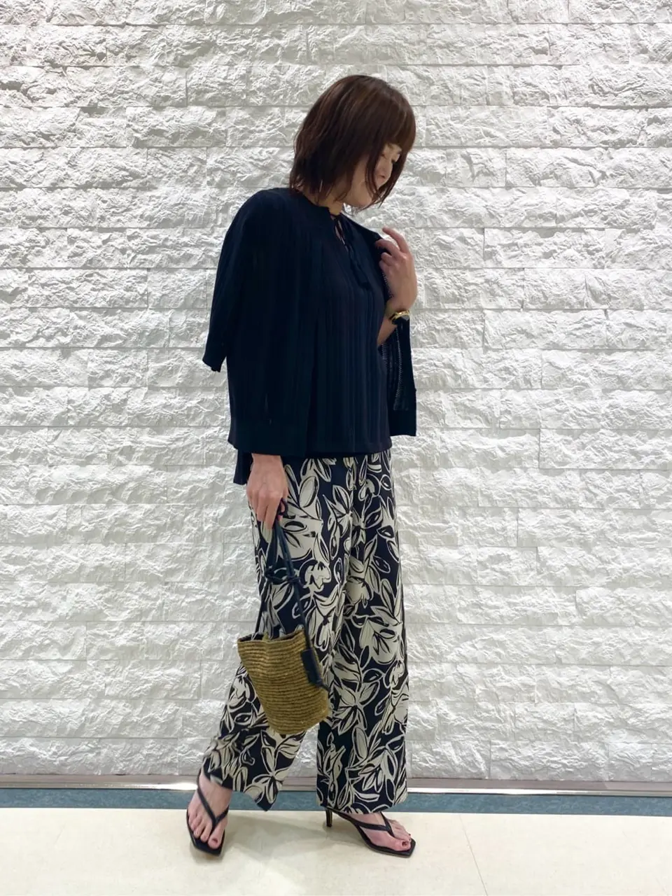 自由区 林 コーディネート画像