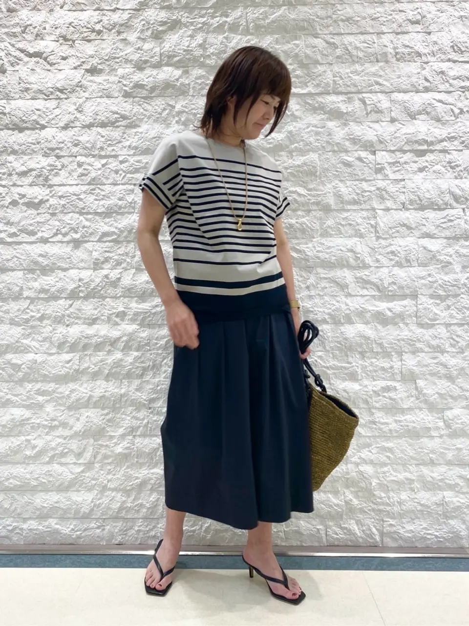 自由区 林 コーディネート画像