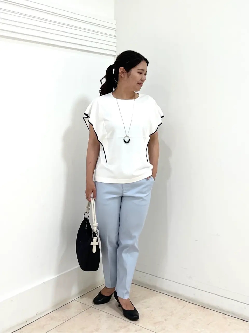 自由区 misato コーディネート画像