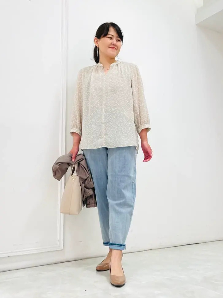 自由区 大野 コーディネート画像