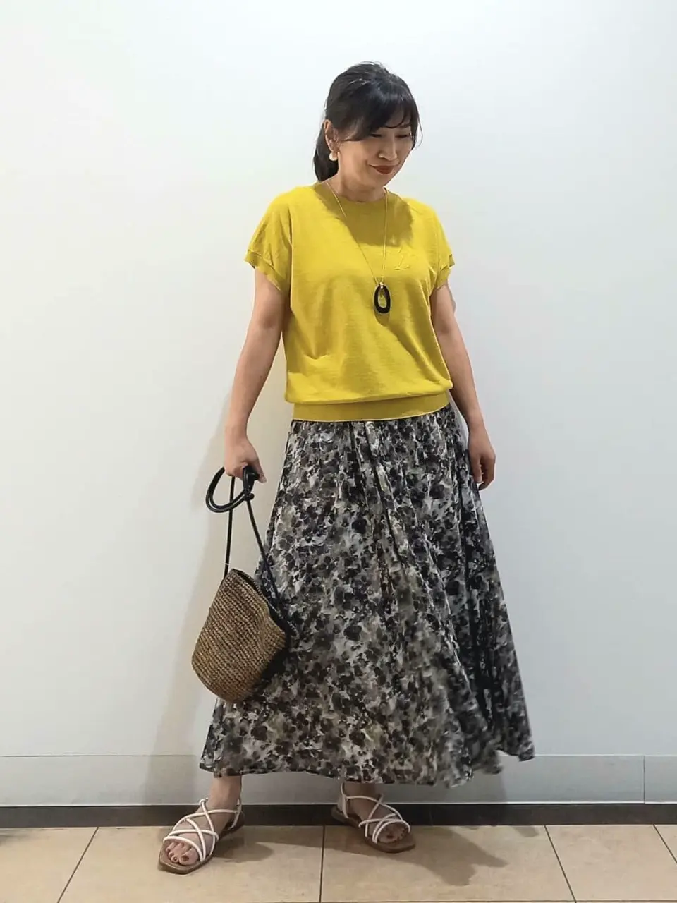 自由区 中川 コーディネート画像