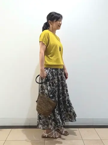 自由区 中川 コーディネート画像