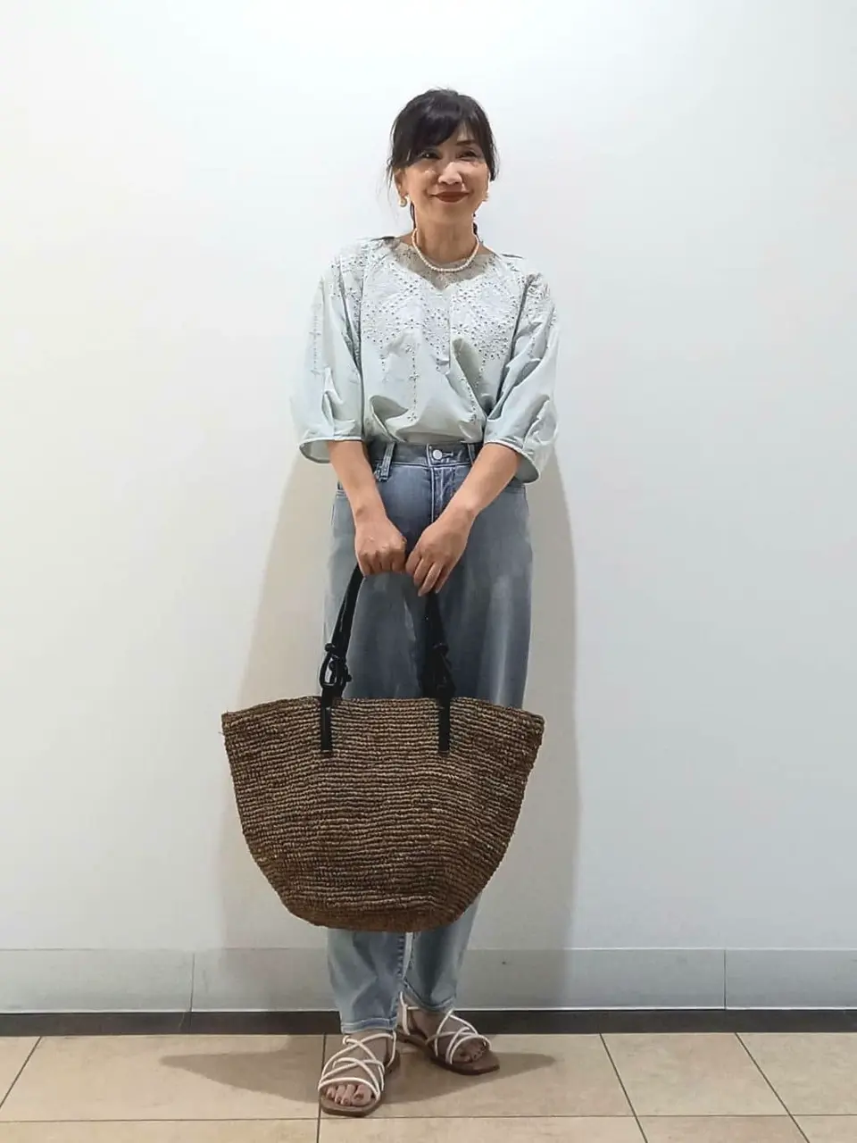 自由区 中川 コーディネート画像