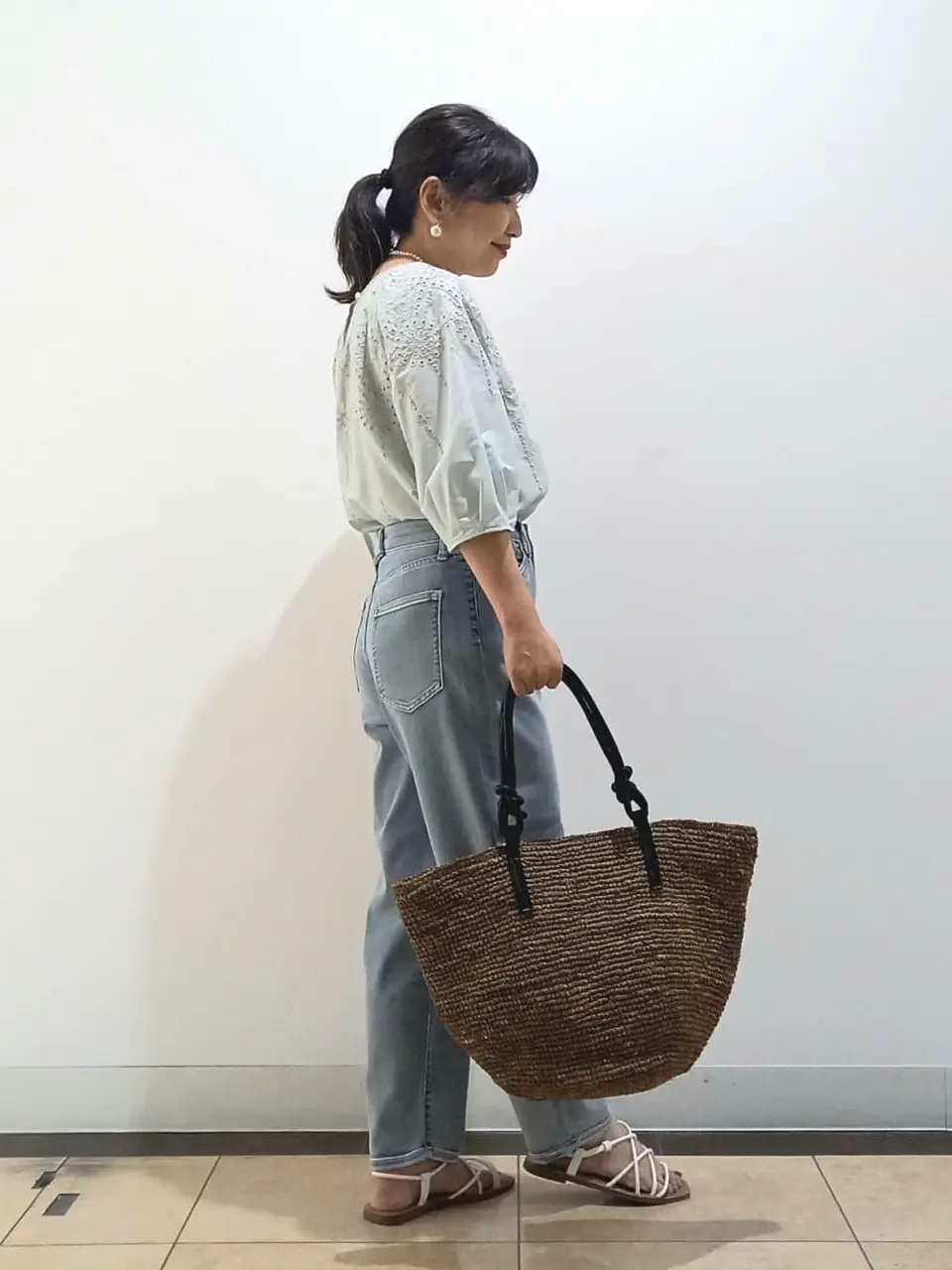 自由区 中川 コーディネート画像