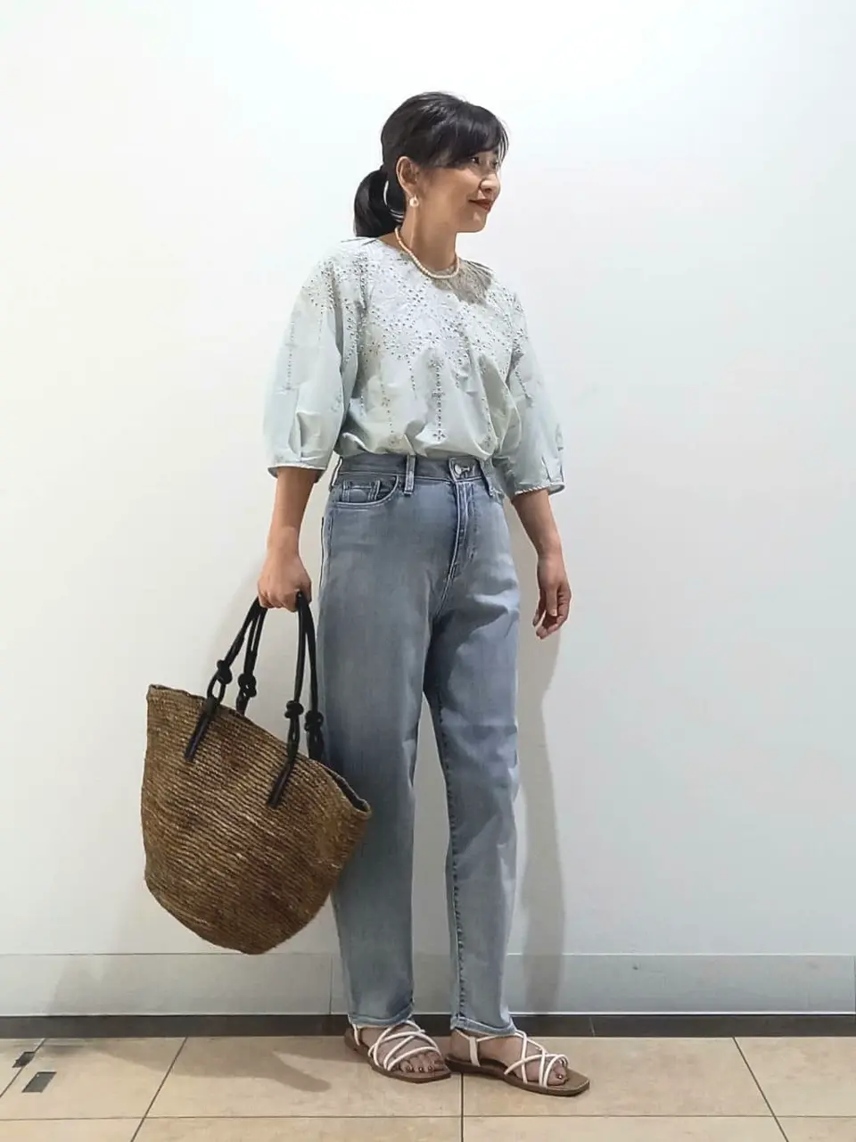 自由区 中川 コーディネート画像