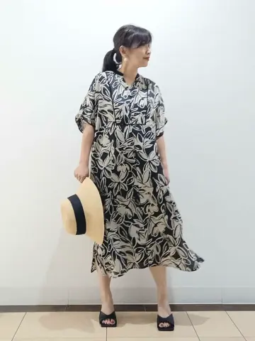 自由区 中川 コーディネート画像