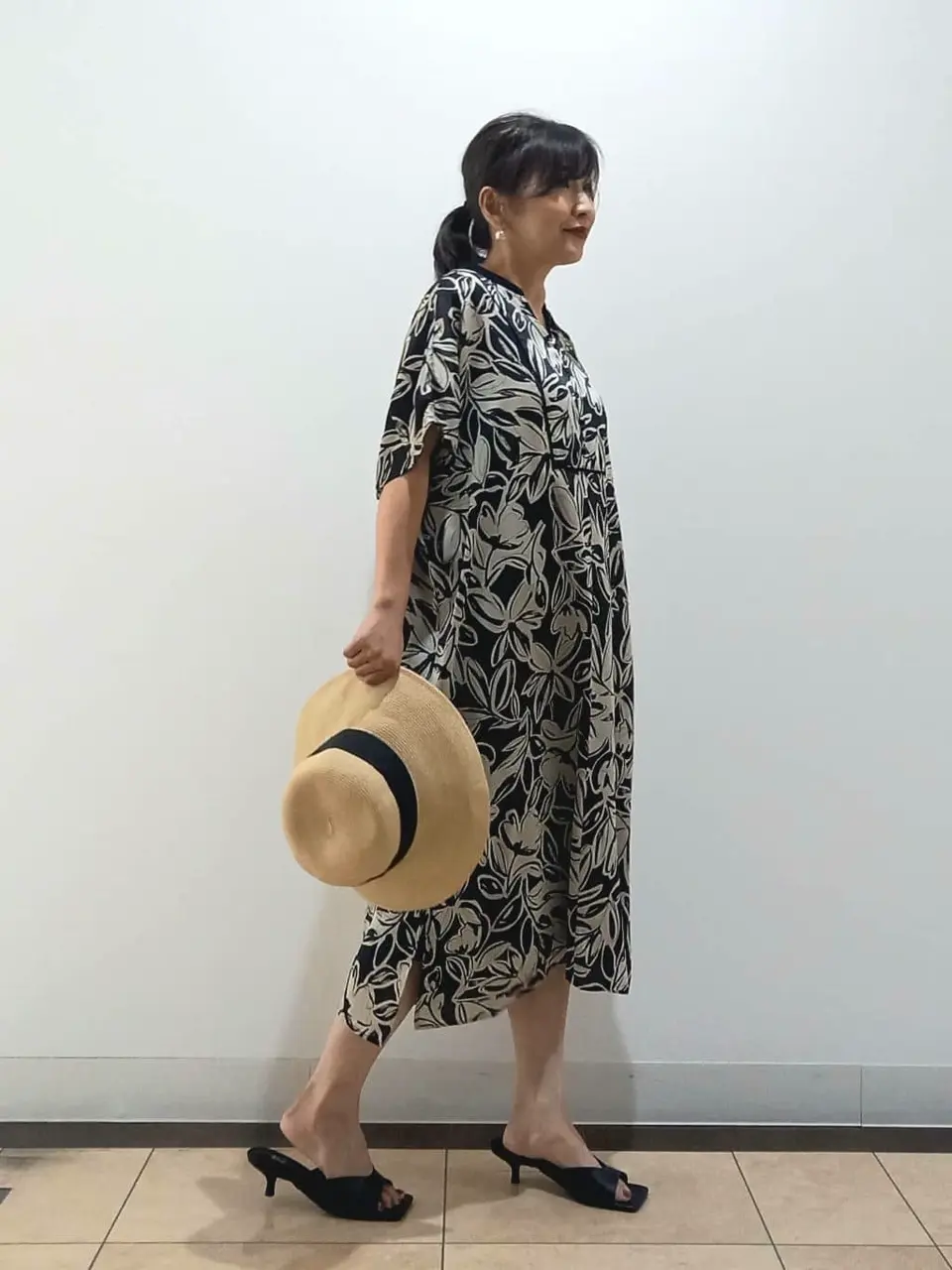 自由区 中川 コーディネート画像