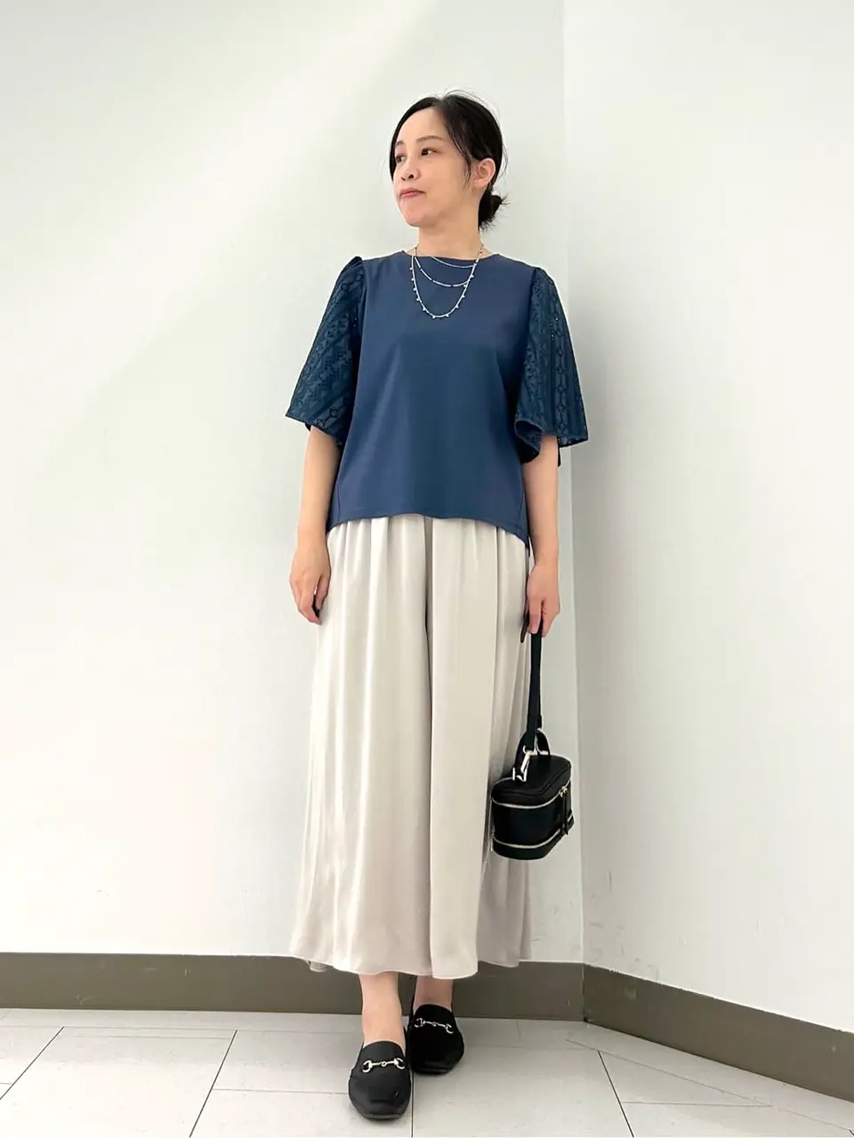 自由区 南 コーディネート画像