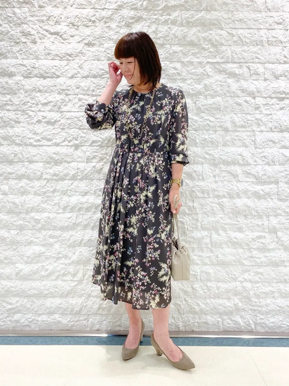 自由区 林 コーディネート画像