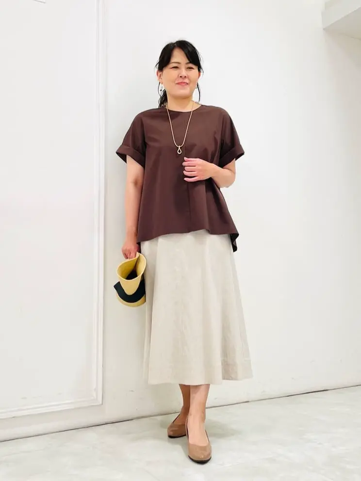 自由区 大野 コーディネート画像