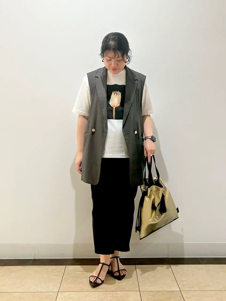 自由区 藤﨑 コーディネート画像