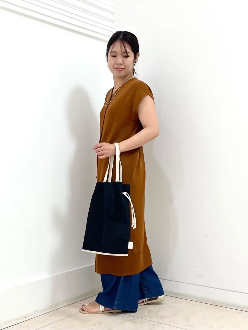 自由区 misato コーディネート画像