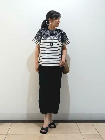 自由区 中川 コーディネート画像