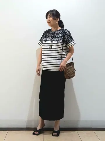 自由区 中川 コーディネート画像