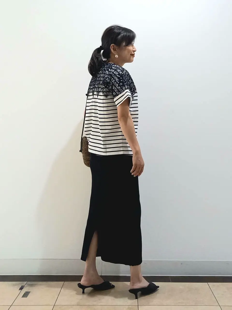 自由区 中川 コーディネート画像